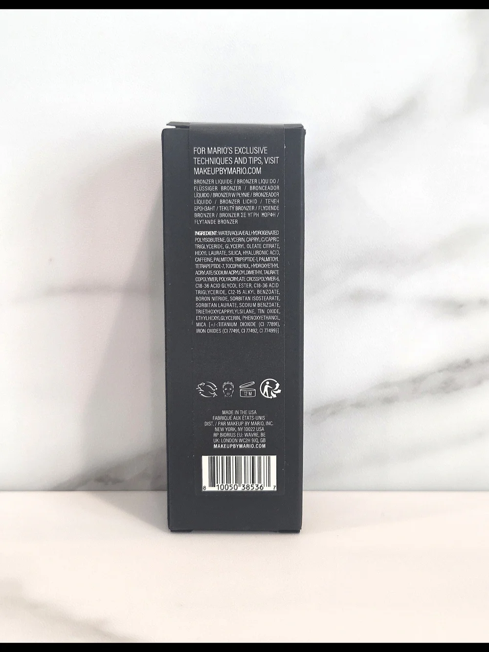 Makeup By Mario SoftSculpt Bronzing & Shaping Serum Liquid Bronzer In Light  NIB